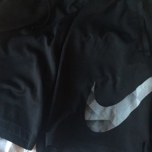 Nike short large size black shorts